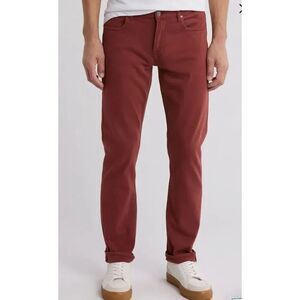 7 for all Mankind lux performance slimmy red jeans size 33